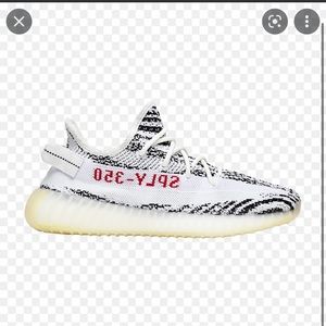 OG Yeezy Zebra new with box and tags .  This is the original Zebra